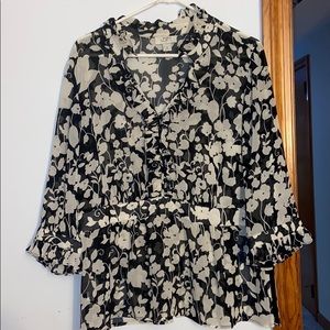 Ann Taylor LOFT blouse 16